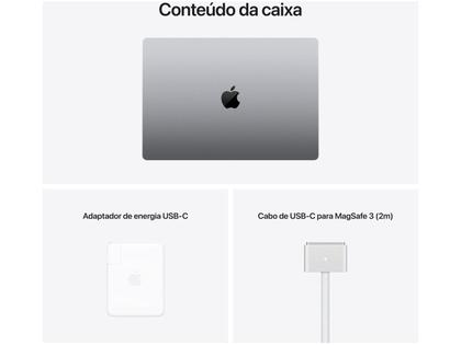 MacBook Pro 16 Chip M1 Pro 16GB SSD 512GB Cinza Espacial - MK183BZ