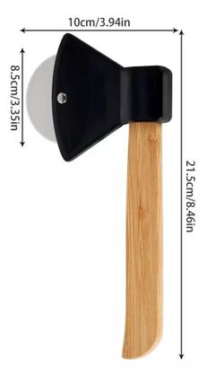 Imagem de Machadinha Cortador De Pizza Inox Clink