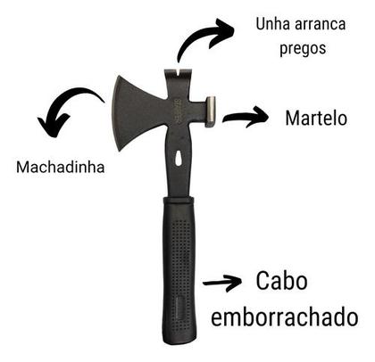 Imagem de Machadinha Profissional 4 em 1 RE141 Snel Ferramentas