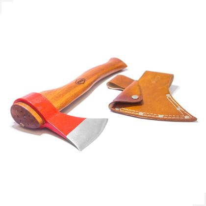 Imagem de Machadinha Wenzel multiuso com bainha de couro marrom