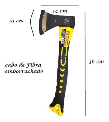 Imagem de Machado Cabo De Fibra Emborrachado