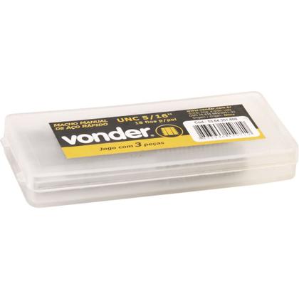 Imagem de Macho Manual Rápido 5/32 Unc 32fpp N.8 2 pçs Din 351 Vonder