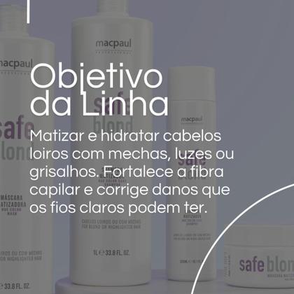 Imagem de Macpaul Safe Blond Shampoo e Mascara Violeta Home Care Mac paul