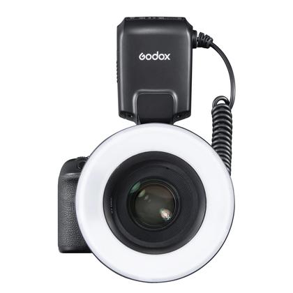 Imagem de Macro LED Ring Flash Godox ML-150II - Speedlite para Câmeras DSLR (Sony, Canon, Nikon, Fuji, Olympus, Panasonic)
