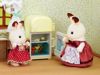 Imagem de Mãe Coelho Chocolate Com Geladeira Sylvanian Families 5014