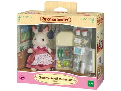 Imagem de Mãe Coelho Chocolate Com Geladeira Sylvanian Families 5014