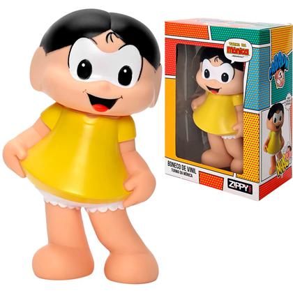 Imagem de Magali Boneco Em Vinil 18cm Personagem De Brinquedo Turma Da Monica Clássico - Zippy Toys