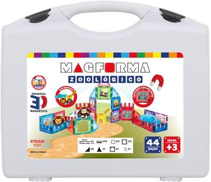 Imagem de MagForma Zoo Animais - Conjunto de blocos magnéticos