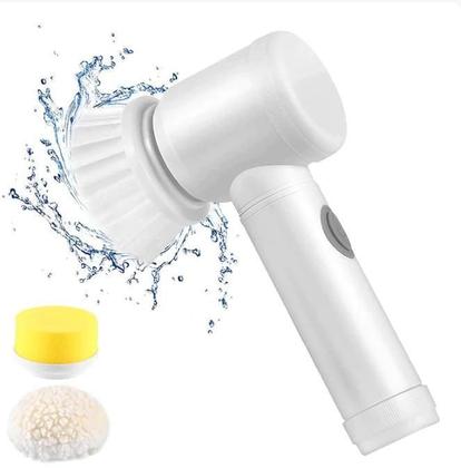 Imagem de  Magic Brush Sua Escova Limpeza Elétrica Giratória 5 Em 1
