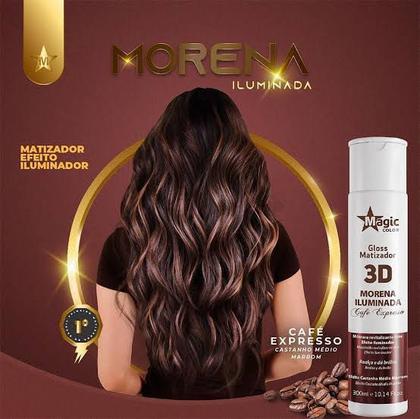 Imagem de Magic Color Gloss 3d Matizador Café Expresso 300ml