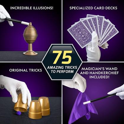 Imagem de Magic Set NATIONAL GEOGRAPHIC Mega com mais de 75 truques para crianças com vídeo