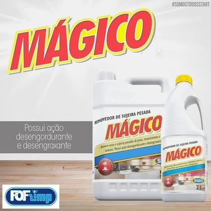 Imagem de Magico removedor de cera e sujeira pesada de piso start 2l