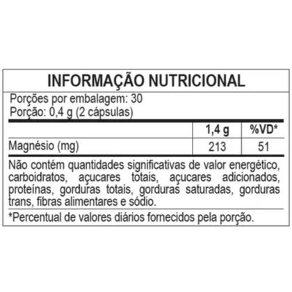 Imagem de Magnésio 5 tipos Suplemento Alimentar C60 caps  Duom