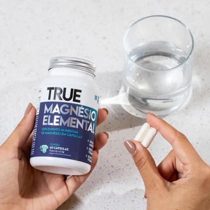 Imagem de Magnésio Elemental Vitamina K + Vitamina D True Source 60 Capsulas