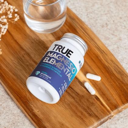 Imagem de Magnésio Elemental Vitamina K + Vitamina D True Source 60 Capsulas