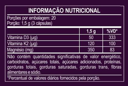 Imagem de Magnésio Malato Triplo (Malato, Quelato e Cloreto de Magnésio P.A) 60 Caps Celliv