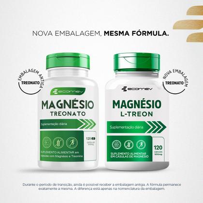 Imagem de Magnesio Treonato 120caps 500mg Puro