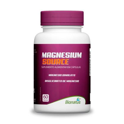 Imagem de Magnesium source magnesio puro 900mg 60caps bionatus