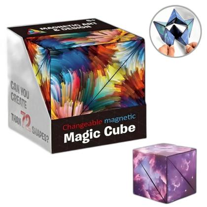 Imagem de Magnetic Shape Cube Estrutura Galaxy Qiyi Stickerless
