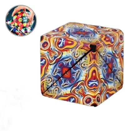 Imagem de Magnetic Shape Cube Estrutura Galaxy Qiyi Stickerless