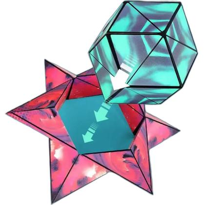 Imagem de Magnetic Shape Cube Estrutura Galaxy Qiyi Stickerless