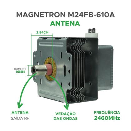 Imagem de Magnetron Micro-ondas M24fb-610a M24fc-610a Bmy45 Pme25Pme28 