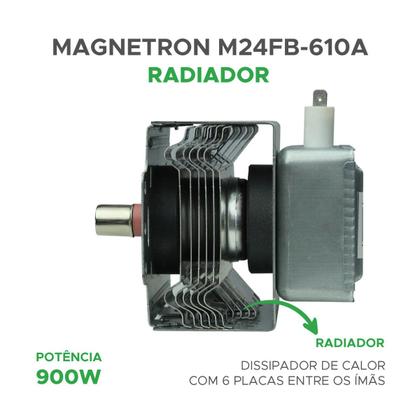 Imagem de Magnetron Micro-ondas M24fb-610a M24fc-610a Bmy45 Pme25Pme28 