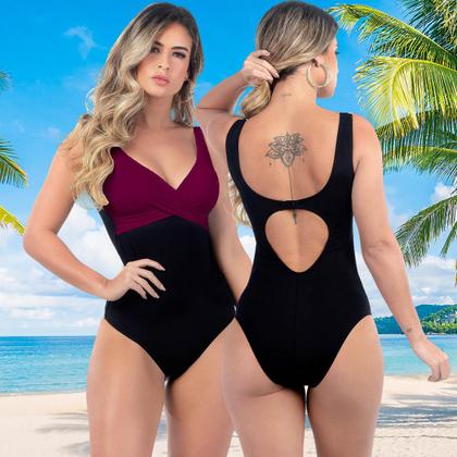 Imagem de Maiô Body Feminino Modelo 2022 Chapa Barriga Com Bojo Neon