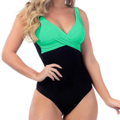 Imagem de Maiô Body Feminino Modelo 2022 Chapa Barriga Com Bojo Neon