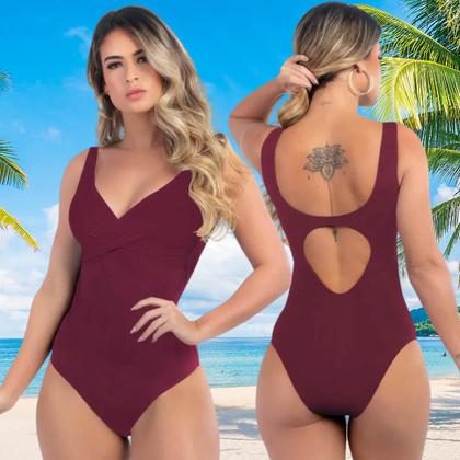 Imagem de Maiô Body Feminino Modelo 2022 Chapa Barriga Com Bojo Neon