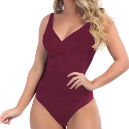 Imagem de Maiô Body Feminino Modelo 2022 Chapa Barriga Com Bojo Neon