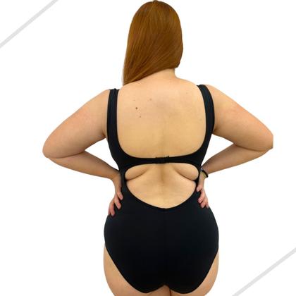 Imagem de Maiô, Body Feminino Plus Bicolor Chapa Barriga Com Bojo Neon