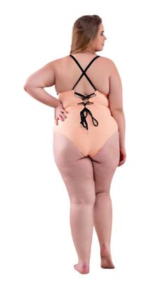 Imagem de Maio Body Plus Size Recortes Papilloo