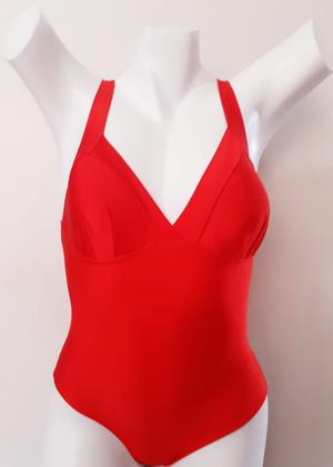 Imagem de Maiô Com Bojo Frente Única Do P Ao GG Plus Size Moda Praia