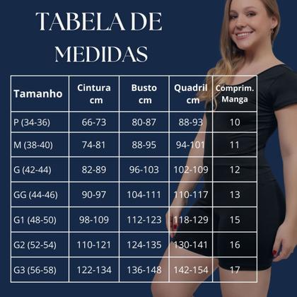 Imagem de Maiô de Hidroginástica de perninha Macaquinho Natação Com Bojo Proteção Uv50+ Com Sustentabilidade
