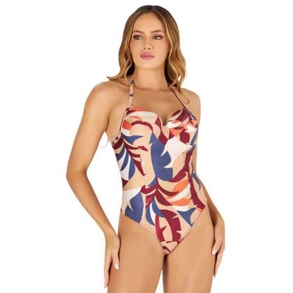 Imagem de Maiô Estampado Dilady Banho de Mar 623520 - Zero Barriga
