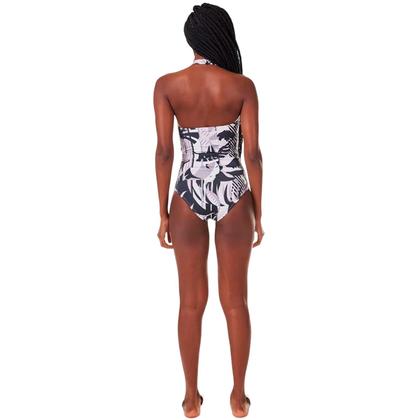 Imagem de Maiô Fila Body Summer Feminino - Branco e Preto