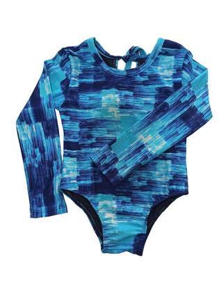 Imagem de Maiô infantil menina manga longa proteção UV 1 a 16 anos