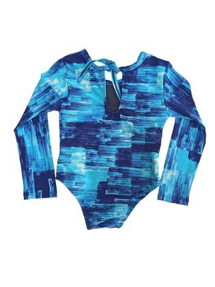 Imagem de Maiô infantil menina manga longa proteção UV 1 a 16 anos