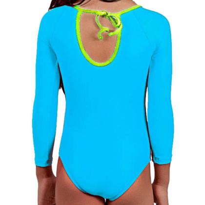 Imagem de Maiô Infantil Natação Criança Com Forro Interno Poliamida