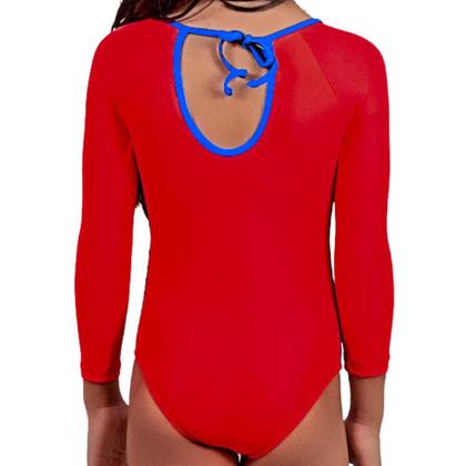 Imagem de Maiô Infantil Natação Criança Com Forro Interno Poliamida