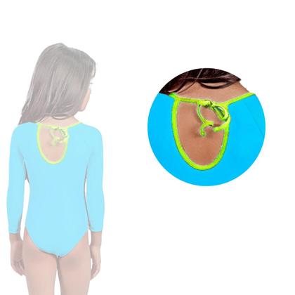 Imagem de Maiô Infantil Natação Criança Com Forro Interno Poliamida