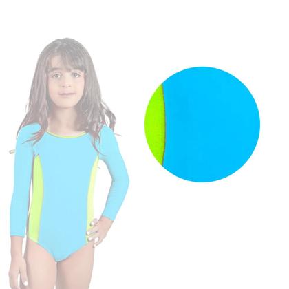 Imagem de Maiô Infantil Natação Criança Com Forro Interno Poliamida