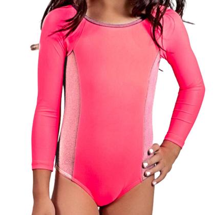 Imagem de Maiô Infantil Natação Criança Com Forro Interno Poliamida