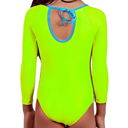 Imagem de Maiô Infantil Natação Criança Com Forro Interno Poliamida