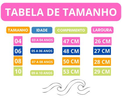 Imagem de Maiô infantil roupa p/ natação piscina-premium