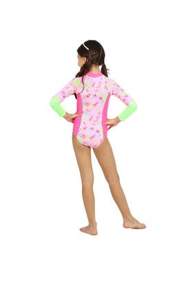 Imagem de Maiô Infantil Siri Kids Manga Longa Lorena Insetolândia 39175