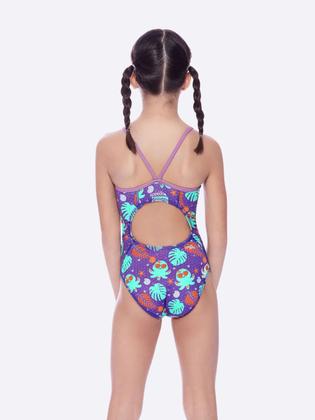 Imagem de Maiô Infantil Speedo Open Polvo Fofo