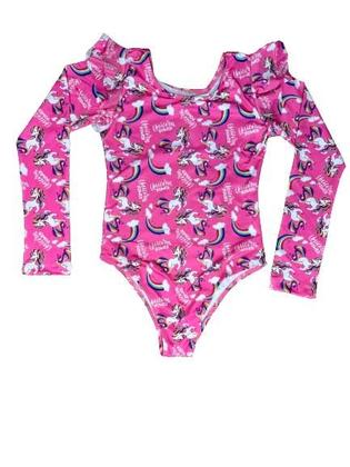 Imagem de Maiô Manga Longa Infantil Bebe Maio Menina Proteção Uv 50+