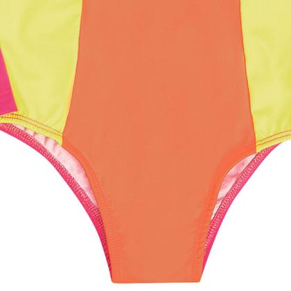 Imagem de Maiô Manga Longa Natação Infantil Juvenil Proteção Solar UV